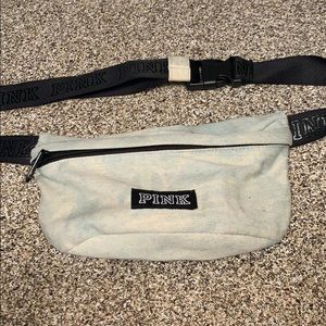 Denim Pink Fanny Pack
